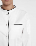 Women Jacket Pistoia Care - white-black